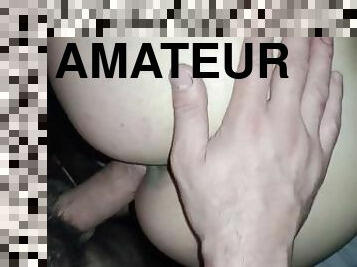 amatör, anal, cumshot, penetrering
