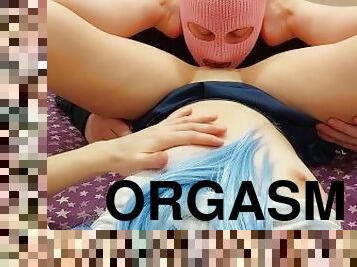 extremo, masturbación, orgasmo, coño-pussy, adolescente, casero, hermana, pequeñita