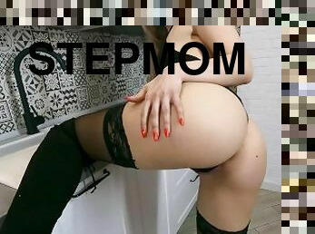 buntut, amateur, zakar-besar, milfs, ibu, creampie, stokings, pov, merangkap, ibu-mother