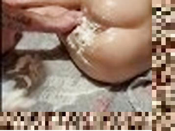 gros-nichons, levrette, orgasme, chatte-pussy, giclée, amateur, énorme-bite, jouet, couple, blonde