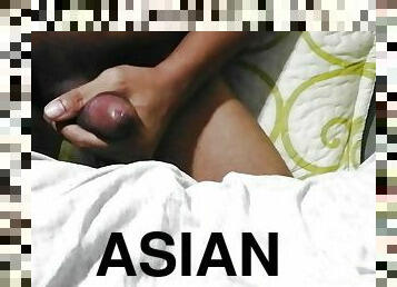 asiatisk, masturbation, cumshot, tonåring, gay, avrunkning, sprut, ensam, filipinsk, twink