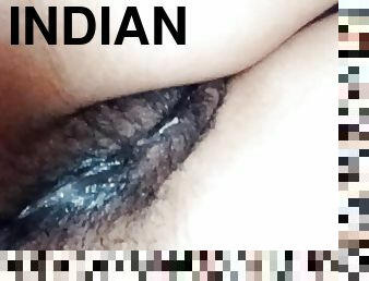 asiático, peluda, masturbación, mayor, orgasmo, coño-pussy, amateur, maduro, casero, indio