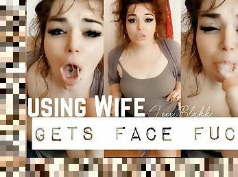 Accusing Wife Gets Face Fucked (Preview)