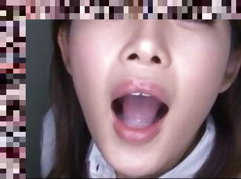 Compilation japanese cum in mouth 5