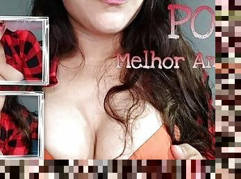 Pov - Sua melhor amiga fala muita putaria e pede pra mamar até você esguichar na bokinha dela?????????