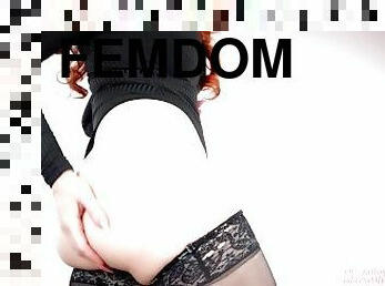 buntut, dubur, milfs, main-dengan-jari, rambut-merah, pov, dominasi, femdom