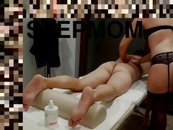 Hot Stepmom gives me a Full Body Massage with a Happy Ending