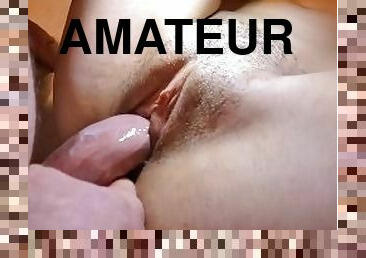 amateur, anal, petite-amie, première-fois, belle, bout-a-bout