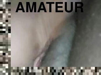 röv, klitta, masturbation, orgasm, fitta-pussy, amatör, mörkhyad, leksak, svart, bbw