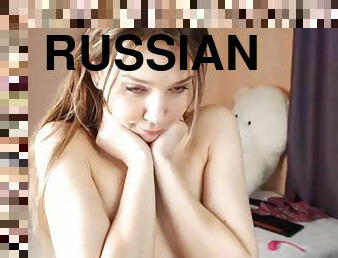 оргазм, росіянка, мила, краля, , фінгеринг, поцілунки, веб-камера