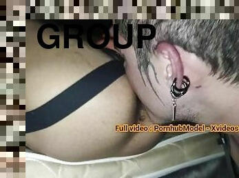 orgie, fête, amateur, gay, ejaculation-interne, sexe-de-groupe, collège, bite, halloween, dure