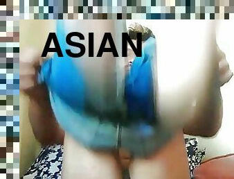 asiatisk, bading, pappa, onani, gammel, skinny, anal, cumshot, stor-pikk, homofil