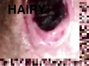 Hairy Pussy Pissing & Panty Stuffing Gone Wrong (MESSY)