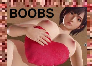 Dead or Alive Xtreme Venus Vacation Nagisa Valentine's Day Heart Cushion Pose Nude Mod Fanservice Ap