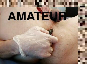 masturbation, amatör, anal, cumshot, leksak, fingerknull, knullande, rumpa-butt, ensam