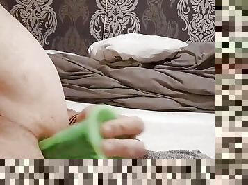 huge dildo insertion