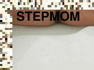 Turkish stepmom dildo wank