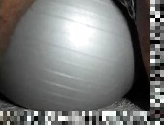 Hands Free Orgasm Humping Gym Ball