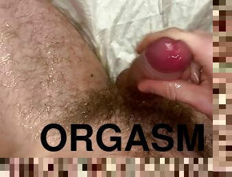 peluda, masturbación, orgasmo, squirting, chorro-de-corrida, polla-enorme, paja, pareja, corrida, esperma