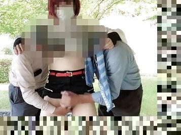 arsch, nippel, alt, im-freien, öffentliche, transsexueller, dilettant, gangbang, durchdringend, alte