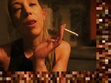 Smoke before giving a blowjob