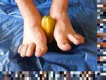 Foot Job on a Star Fruit With Crush Finale