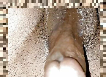 Tiny penis cum handfree like a sissy girl