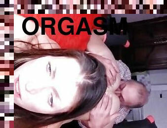 orgasm, fitta-pussy, amatör, brudar, par