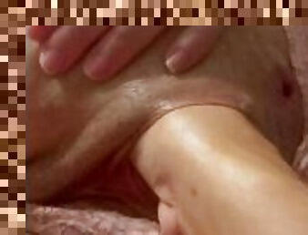 Amateur Wife Sideways Fisting Whole Hand Inside Hot Milf’s Stretched Pussy