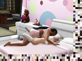 My Girlfriend Ate Me Out When My Mom Was At Home - Sims 4