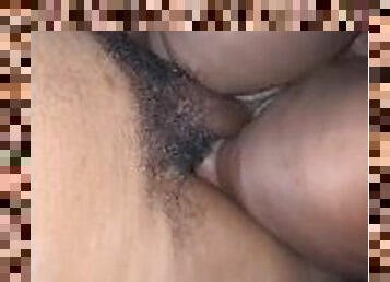 Black BBW squirting on my dick