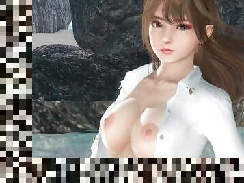 Dead or Alive Xtreme Venus Vacation Misaki Rise and Shine Blouse Nude Mod Fanservice Appreciation