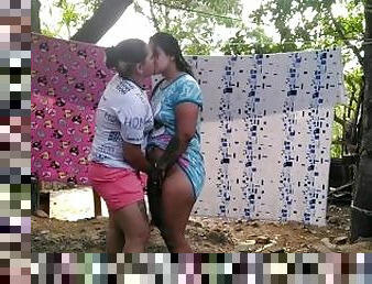 masturbación, al-aire-libre, público, coño-pussy, amateur, anal, lesbiana, casero, dominación