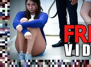 FamilyStrokes - Dakota Knight Gets Her Big Ass Spanked For Interrupting Kinky Fucking StepParents