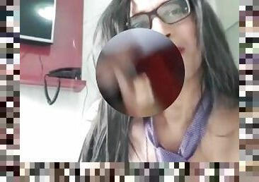 masturbação, transsexual, amador, latina, fetiche, sozinho, morena