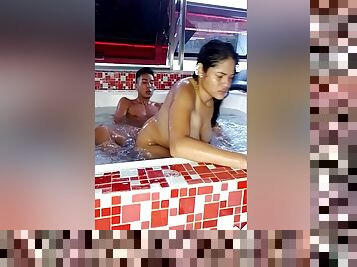 adulterio, cuatro-patas, esposa, amateur, corrida-interna, zorra-slut, webcam, jacuzzi, morena, cañero