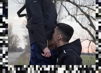 LADS STUDS OUTDOOR SUCKING