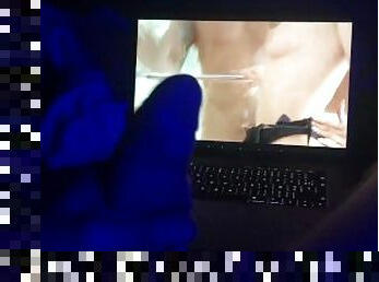 cumming while watching porn