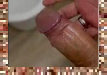 Beticotv OF my very thick cock, masturbating with oil