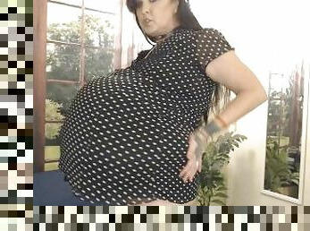 pakaļa, lielās-krūtis, milzīgs, grūtniece, nobrieduša, māte, bbw, pov, fetišs, gigants