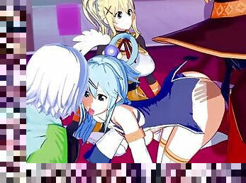 Ultimate Konosuba Harem Hentai