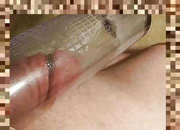 New penis pump and masturbation