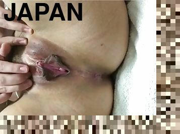 masturbation, fitta-pussy, kvinnligt-sprut, amatör, japansk, fingerknull, ensam