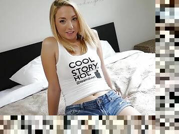 Shesnew - texas green eyed blonde beauty audition tape