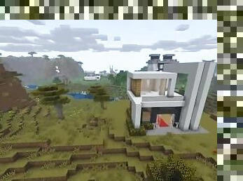 How to build a Modern Mansion in Minecraft