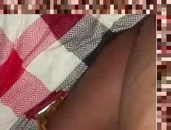 (SLOW MO) Ebony BBW Creampie ????