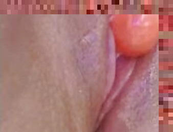 Masturbation Girl With Lollipop