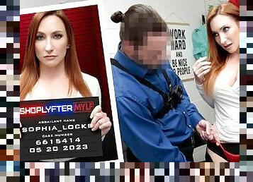 Religious MILF Thief Begs Mall Cop Not To Tell Her Conservative Husband About Stealing Lingerie