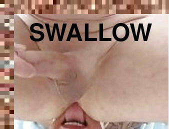 You eat ass, lick balls and swallow cock. That's your job.