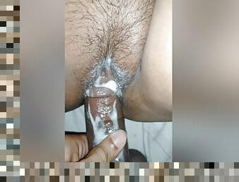 berambut, amateur, gadis-indian, pov, awek-perempuan